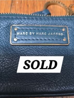 SOLD! Marc by Marc Jacobs Leather Pouch Or Small Coin Purse Looks Brandnew